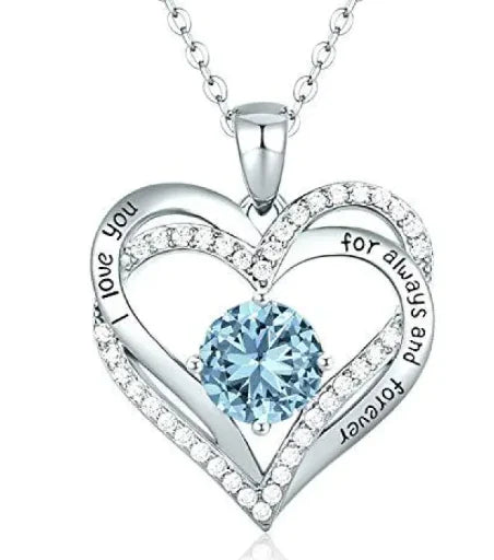 Heart Pendant Keepsake Necklace – Available in 22 Stunning Colors
