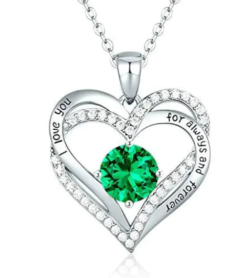 Heart Pendant Keepsake Necklace – Available in 22 Stunning Colors