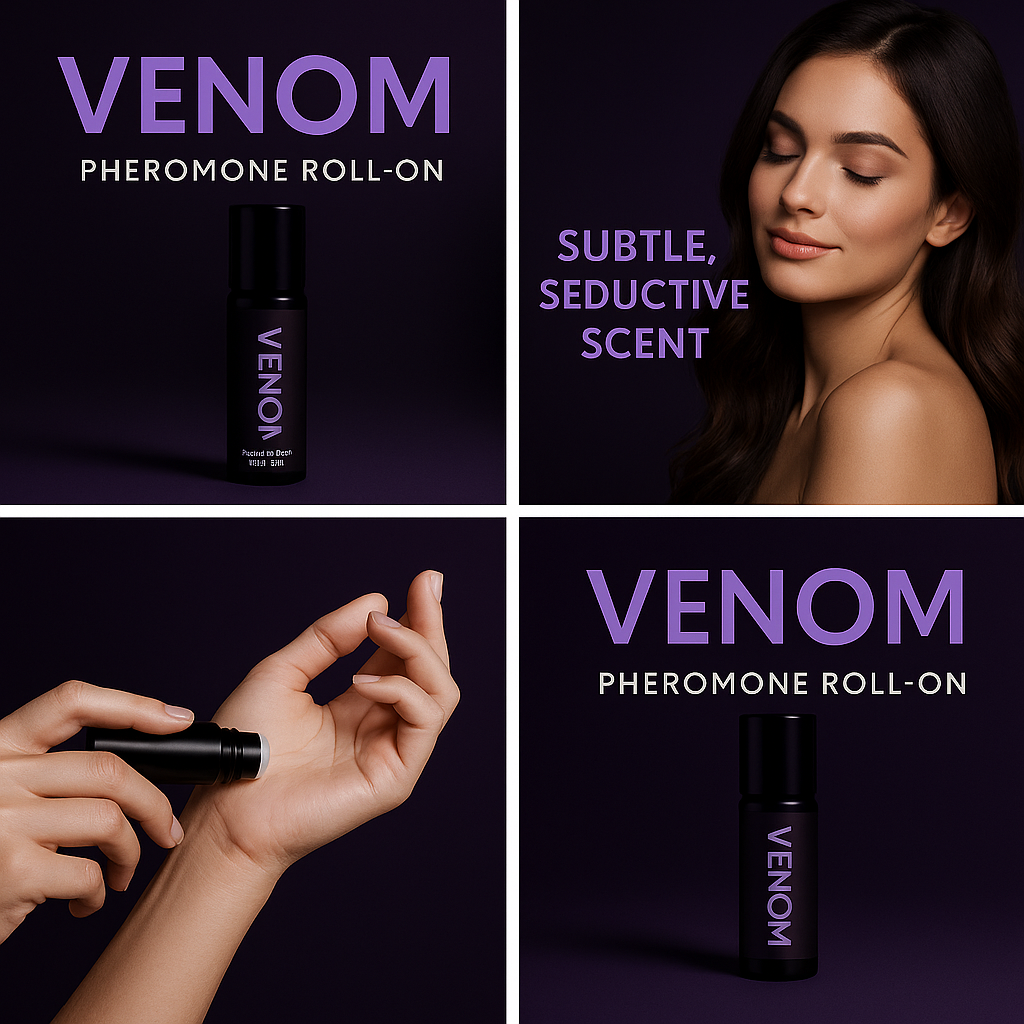 VENOM | Crystal-Infused Pheromone Roll-On