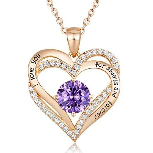Heart Pendant Keepsake Necklace – Available in 22 Stunning Colors