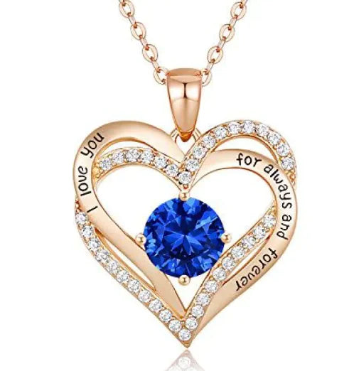 Heart Pendant Keepsake Necklace – Available in 22 Stunning Colors