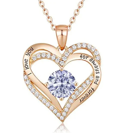 Heart Pendant Keepsake Necklace – Available in 22 Stunning Colors