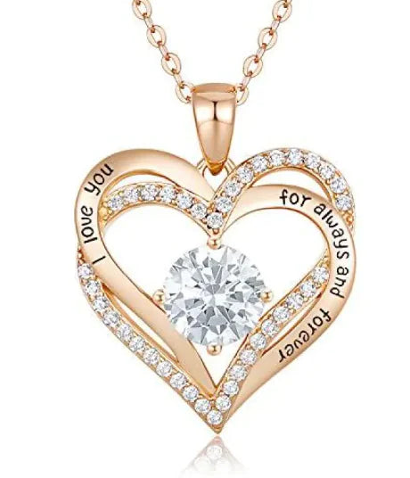 Heart Pendant Keepsake Necklace – Available in 22 Stunning Colors