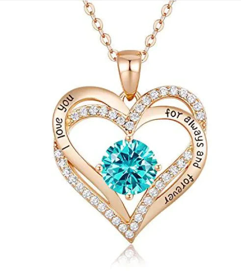 Heart Pendant Keepsake Necklace – Available in 22 Stunning Colors