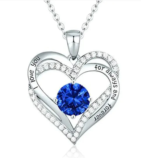 Heart Pendant Keepsake Necklace – Available in 22 Stunning Colors